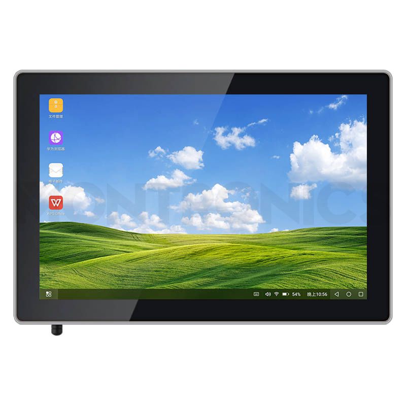 10.1 inch Flat Capacitive Touch Monitor with Aluminum Metal Frame