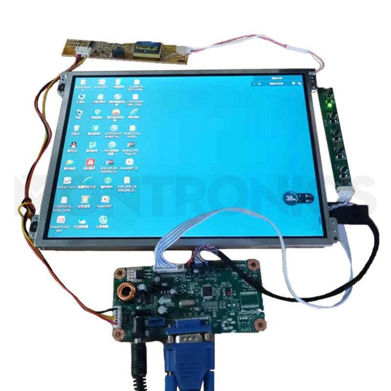 10.4 inch Open Frame RS232 Touch Monitor without Case