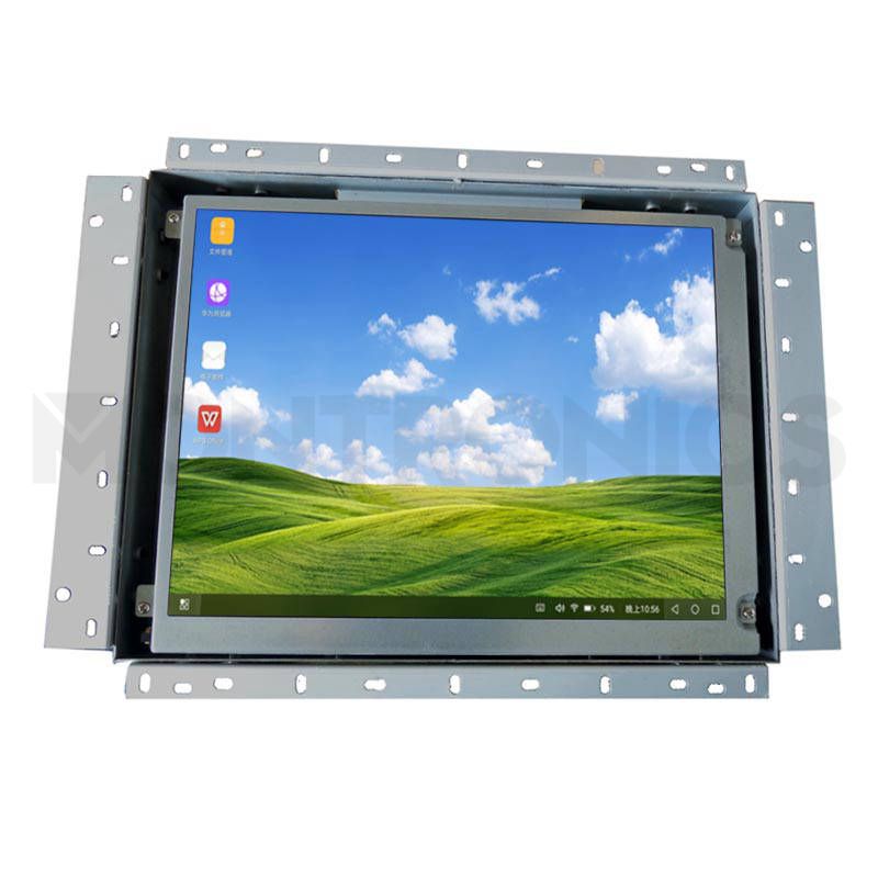 15 inch High Brightness Capacitive Touch Monitor with Metal Frame