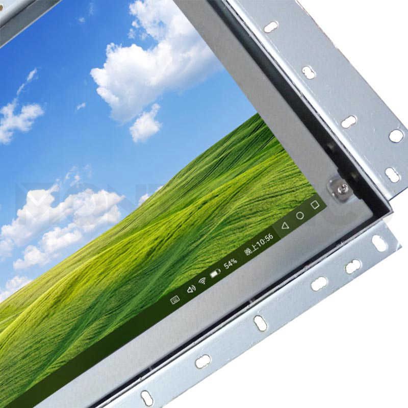 15 inch High Brightness Capacitive Touch Monitor with Metal Frame
