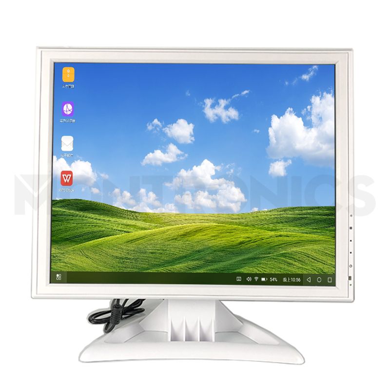 17 inch White LCD monitor